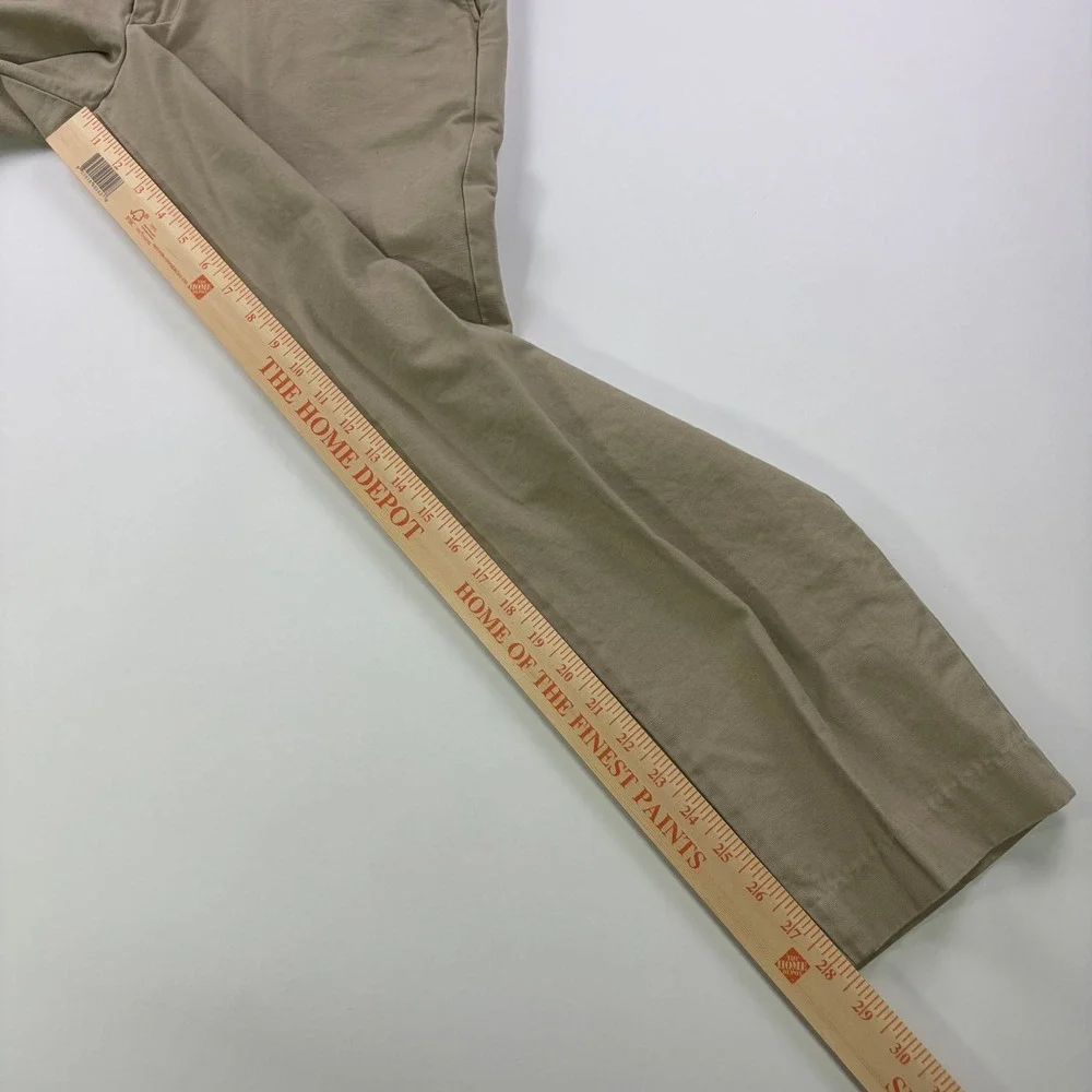 Bills Khakis M3 Slim Fit Chino Pants Mens 34 Khaki Tan Made in USA Cotton Twill
